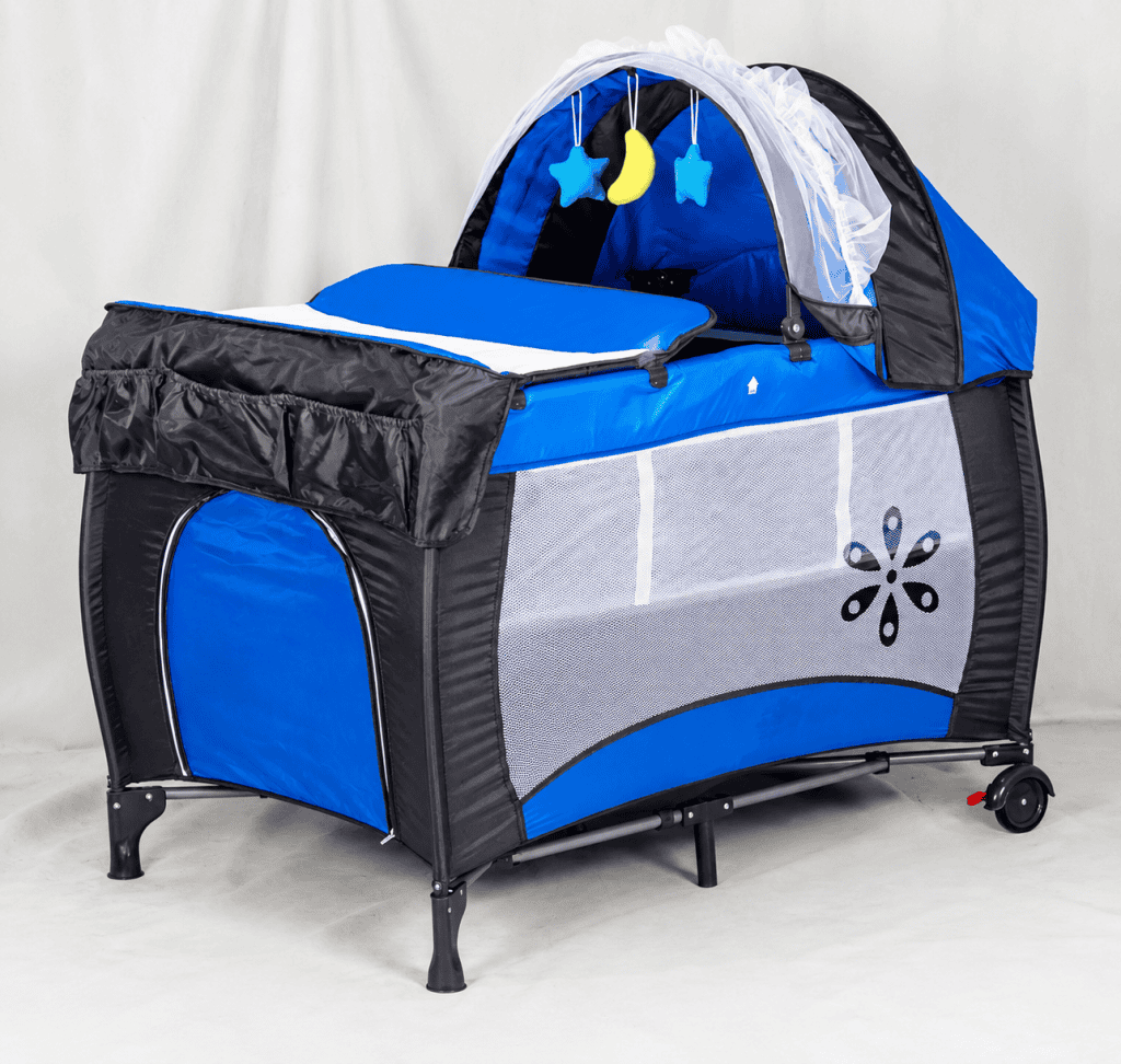 Baby playpen for safe and comfortable play
